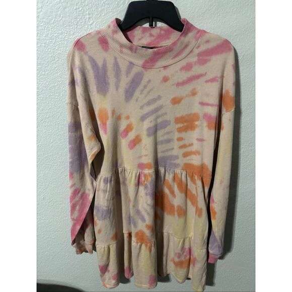 ❤️Wild Fable Tie Dye Sweatshirt Dress - Picture 2 of 4